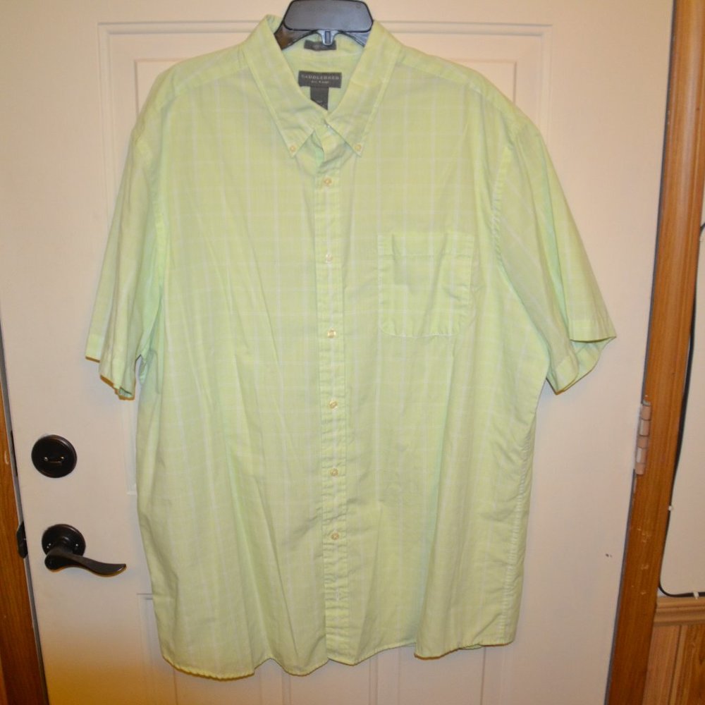 Saddlebred 2XL button down short sleeve shirt